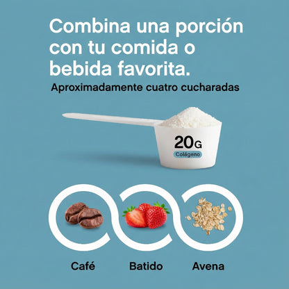 Neo Colágeno Bio-Péptidos en Polvo 20 oz