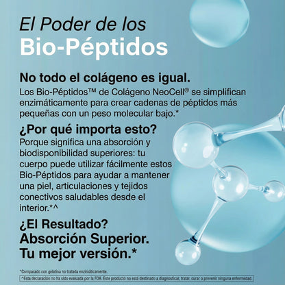 Neo Colágeno Bio-Péptidos en Polvo 20 oz